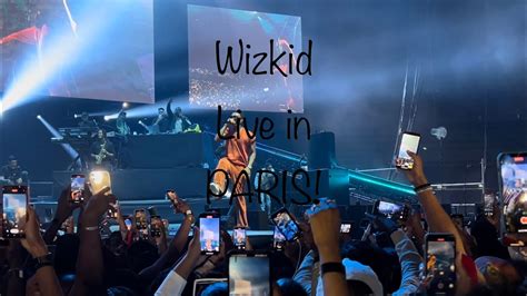 Concert de Wizkid à Paris: L'Afrique en Fête au Coeur de la Ville Lumière!